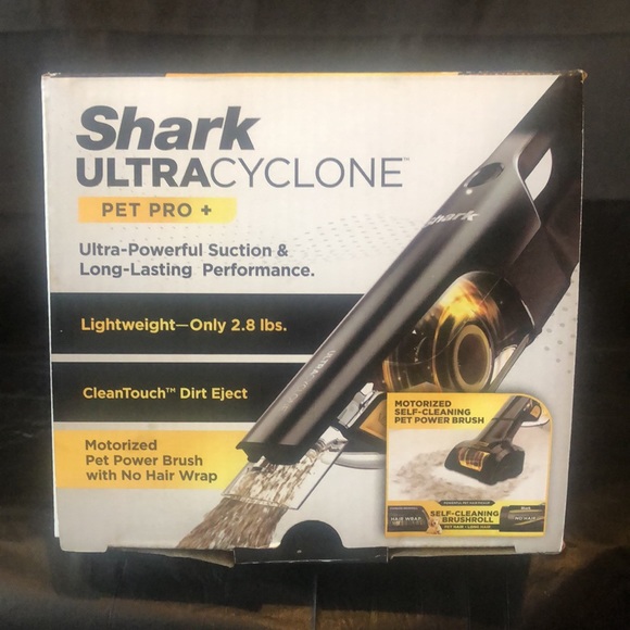 Shark ultra cyclone pet pro new in box; rechargeable, cordless & lightweight - Picture 8 of 9